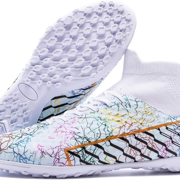 Unisex High-Top Tf Soccer Shoes