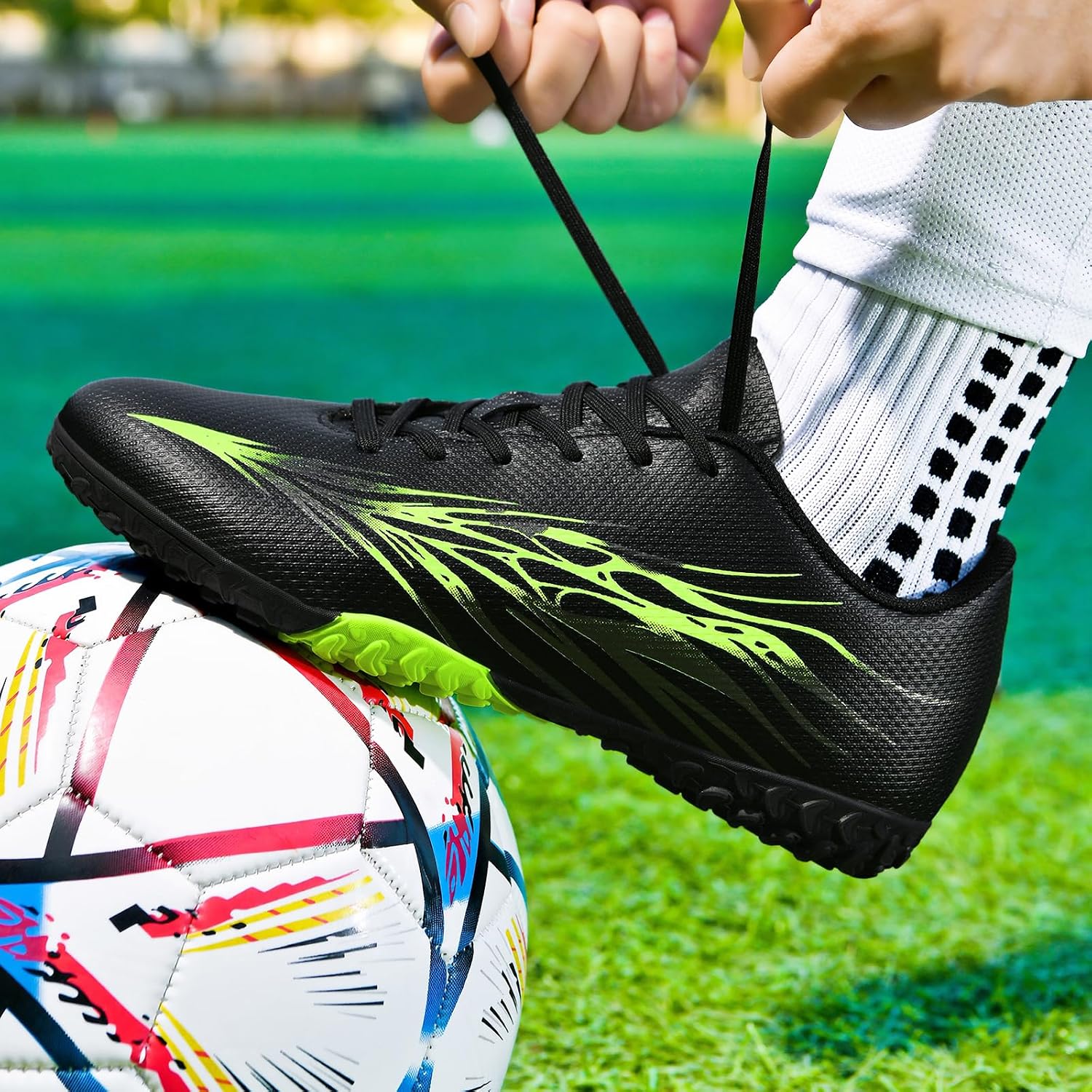Unisex Multi-Ground Soccer Shoes - Image 2