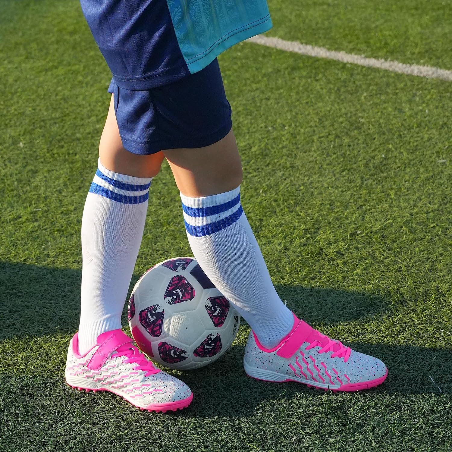 Kids' Indoor Training Soccer Shoes - Image 2