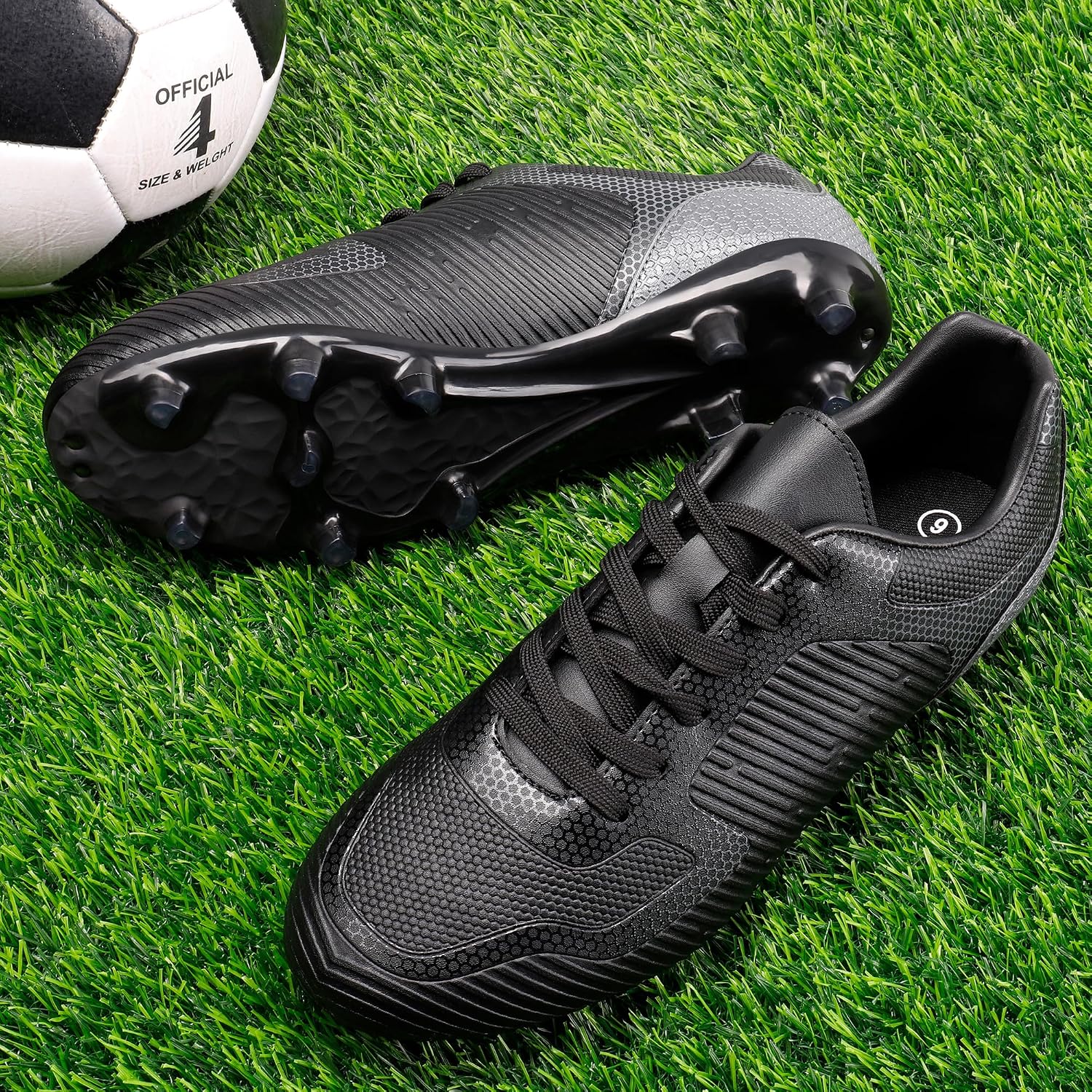 Men's Hard-Ground Training Soccer Shoes - Image 2